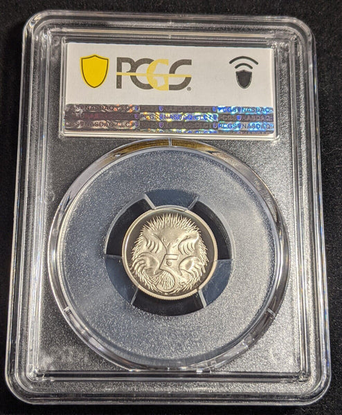 1998 Proof Five Cent 5c Australia PCGS PR70DCAM FDC UNC #2389