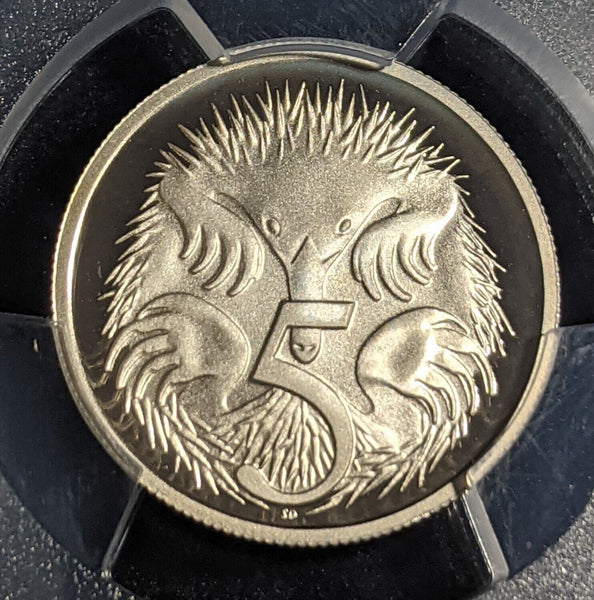 1998 Proof Five Cent 5c Australia PCGS PR70DCAM FDC UNC #2389