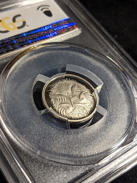 1995 Proof Five Cent 5c Australia PCGS PR70DCAM FDC UNC #2387