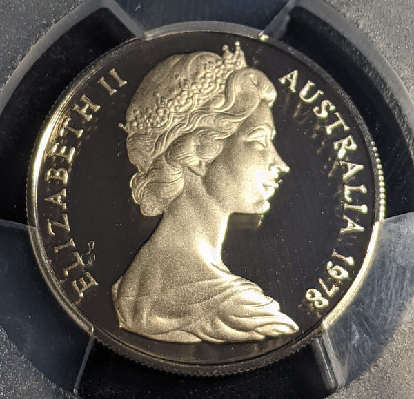 1978 Proof Ten Cent 10c Australia PCGS PR70DCAM FDC UNC #2394