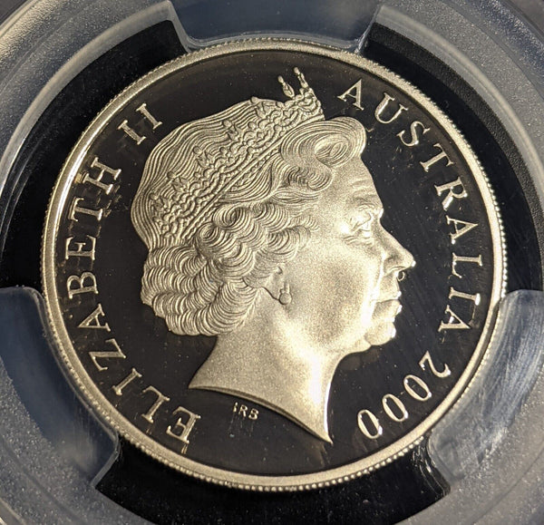 2000 Proof Twenty Cent 20c Australia PCGS PR70DCAM FDC UNC #2401