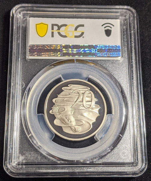 2000 Proof Twenty Cent 20c Australia PCGS PR70DCAM FDC UNC #2401