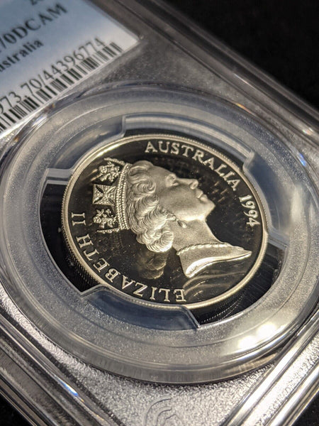 1994 Proof Twenty Cent 20c Australia PCGS PR70DCAM FDC UNC #2400