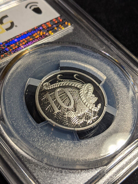 2017 Proof Ten Cent 10c Australia PCGS PR70DCAM FDC UNC #2397