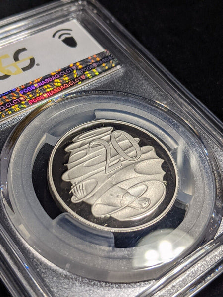 2006 Proof Twenty Cent 20c Small SD Australia PCGS PR70DCAM FDC UNC #2403