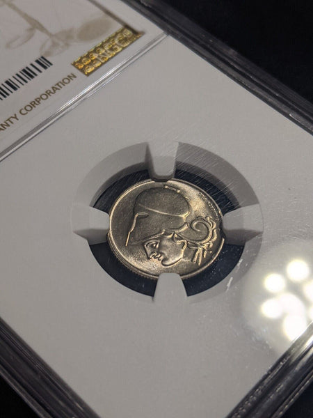 Greece 1926 20 Lepta NGC MS64 GEM UNC KM#67 NGC #2413