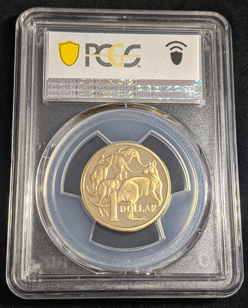 2015 Proof One Dollar $1 Australia PCGS PR70DCAM FDC UNC #2409