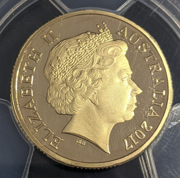 2017 Proof One Dollar $1 Australia PCGS PR70DCAM FDC UNC #2408