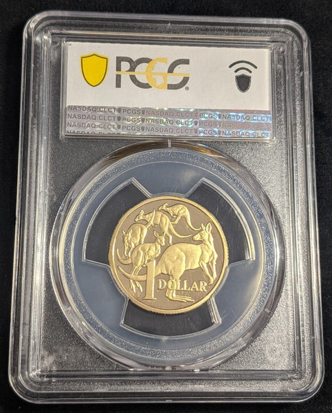 2017 Proof One Dollar $1 Australia PCGS PR70DCAM FDC UNC #2408