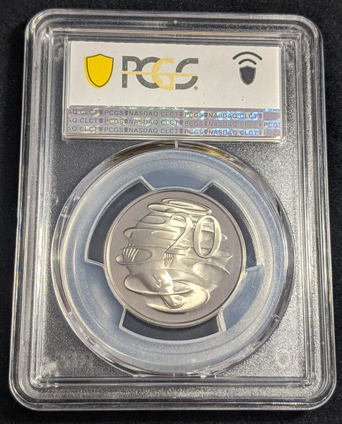 1972 Proof Twenty Cent 20c Australia PCGS PR69DCAM FDC UNC #2419