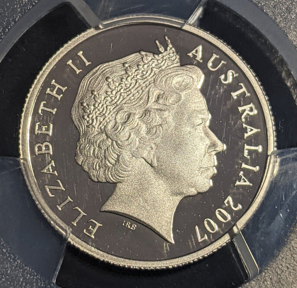 2007 Proof Five Cent 5c Australia PCGS PR70DCAM FDC UNC #2421