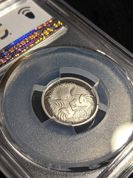 2007 Proof Five Cent 5c Australia PCGS PR70DCAM FDC UNC #2421