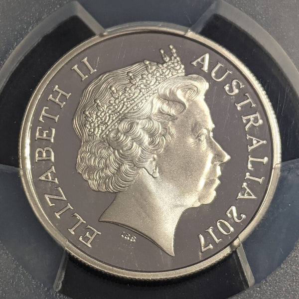2017 Proof Ten Cent 10c Australia PCGS PR70DCAM FDC UNC #2422