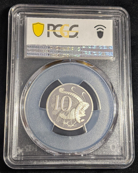 2008 Proof Ten Cent 10c Australia PCGS PR70DCAM FDC UNC #2424
