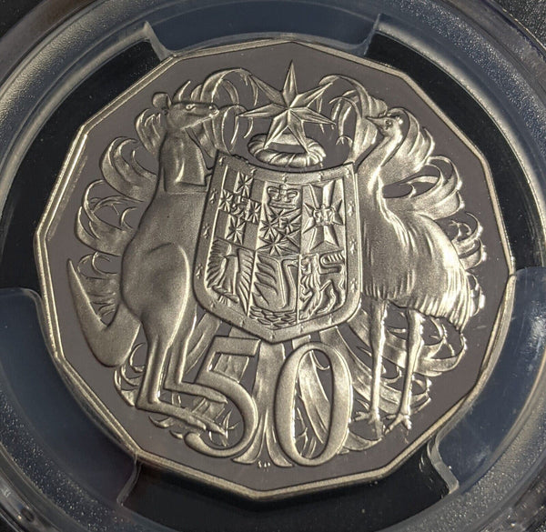 2008 Proof Fifty Cent 50c Australia PCGS PR70DCAM FDC UNC #2423
