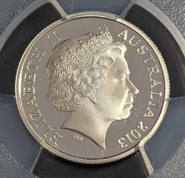2013 Proof Five Cent 5c Australia PCGS PR70DCAM FDC UNC #2428