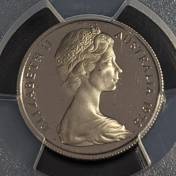 1975 Proof Five Cent 5c Australia PCGS PR68DCAM FDC UNC #2435