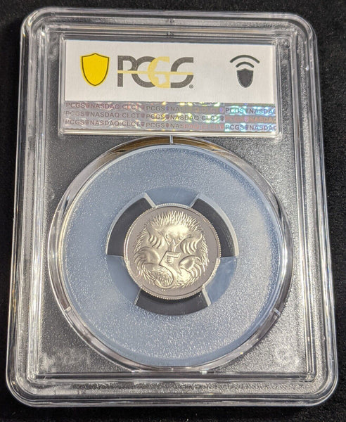 1975 Proof Five Cent 5c Australia PCGS PR68DCAM FDC UNC #2435