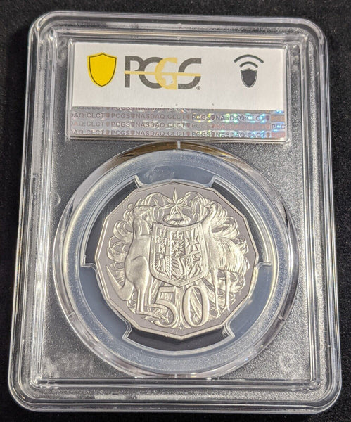 2017 Proof Fifty Cent 50c Australia PCGS PR70DCAM FDC UNC #2434