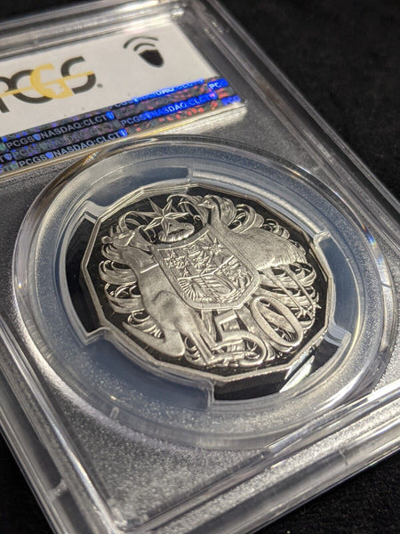 2017 Proof Fifty Cent 50c Australia PCGS PR70DCAM FDC UNC #2434