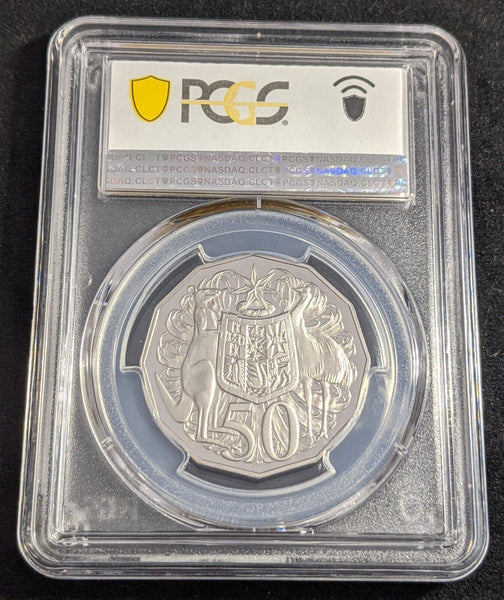 2017 Proof Fifty Cent 50c Australia PCGS PR70DCAM FDC UNC #2439