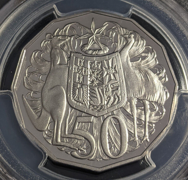 2017 Proof Fifty Cent 50c Australia PCGS PR70DCAM FDC UNC #2439