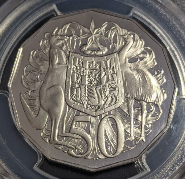 1978 Proof Fifty Cent 50c Australia PCGS PR69DCAM FDC UNC #2443