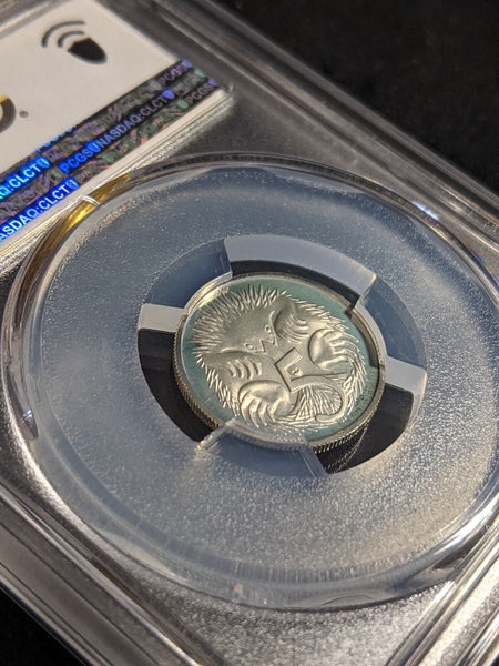 1977 Proof Five Cent 5c Australia PCGS PR68DCAM FDC UNC #2445