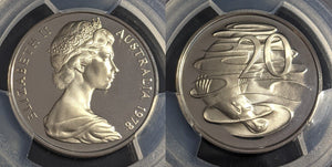 1978 Proof Twenty Cent 20c Australia PCGS PR69DCAM FDC UNC #2447