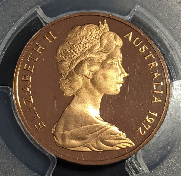 1972 Proof Two Cent 2c Australia PCGS PR69DCAM FDC UNC #2449