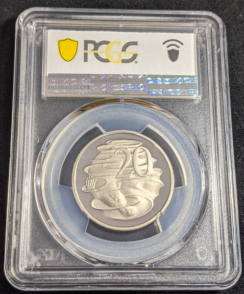 1993 Proof Twenty Cent 20c Australia PCGS PR69DCAM FDC UNC #2448