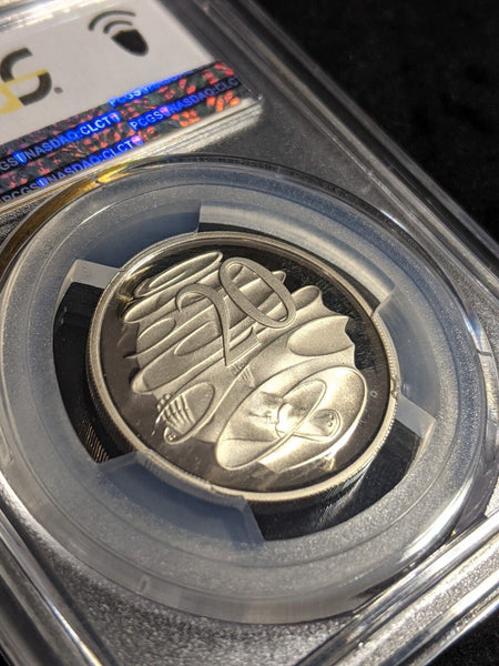 1993 Proof Twenty Cent 20c Australia PCGS PR69DCAM FDC UNC #2448