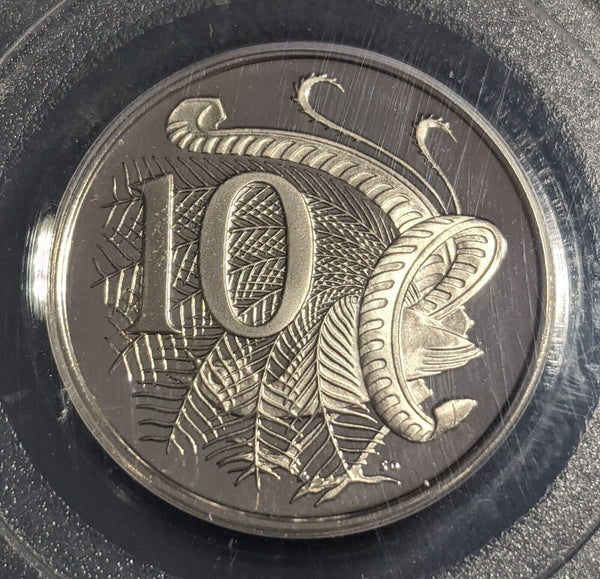 1972 Proof Ten Cent 10c Australia PCGS PR69DCAM FDC UNC #2451