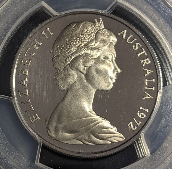 1972 Proof Twenty Cent 20c Australia PCGS PR69DCAM FDC UNC #2453