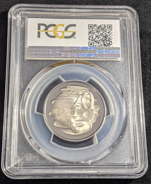1972 Proof Twenty Cent 20c Australia PCGS PR69DCAM FDC UNC #2453