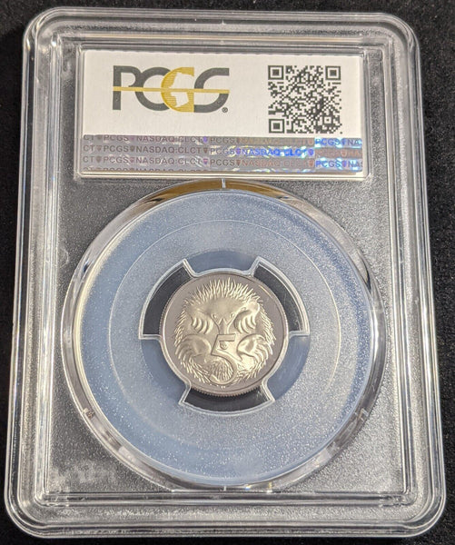 1970 Proof Five Cent 5c Australia PCGS PR69DCAM FDC UNC #2455