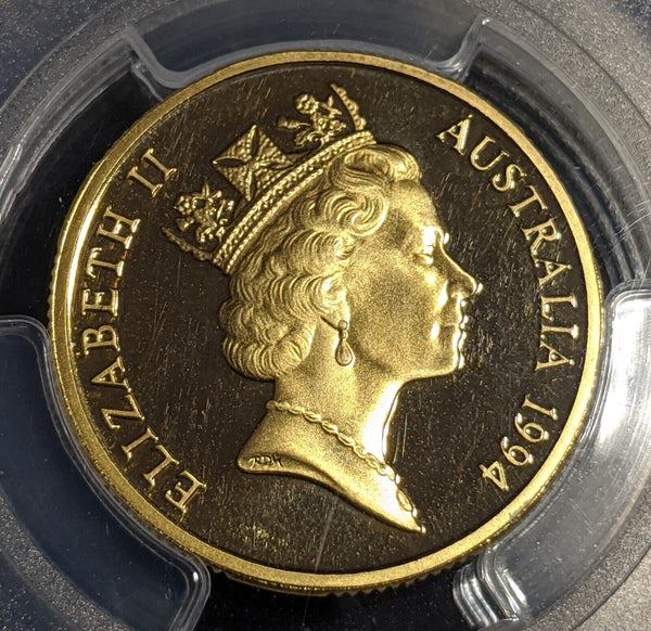 1994 Proof One Dollar $1 Australia PCGS PR69DCAM FDC UNC #2496