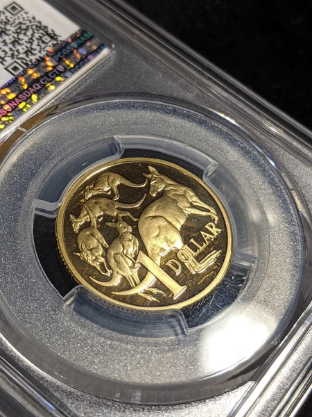 1994 Proof One Dollar $1 Australia PCGS PR69DCAM FDC UNC #2496