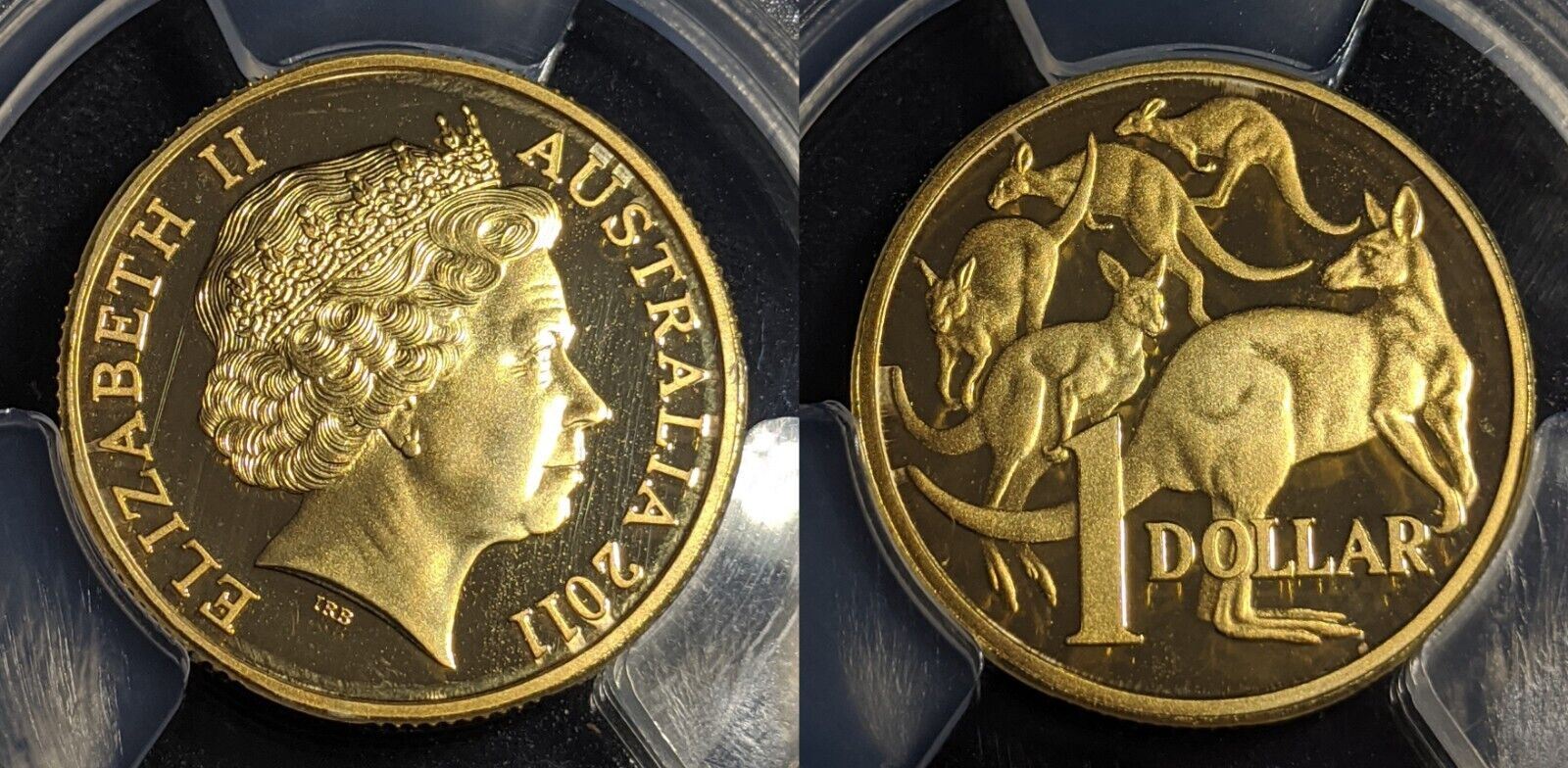 2011 Proof One Dollar $1 Australia PCGS PR69DCAM FDC UNC #2501