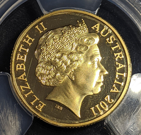 2011 Proof One Dollar $1 Australia PCGS PR69DCAM FDC UNC #2501