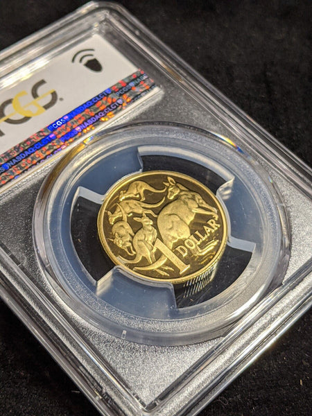 2011 Proof One Dollar $1 Australia PCGS PR69DCAM FDC UNC #2501