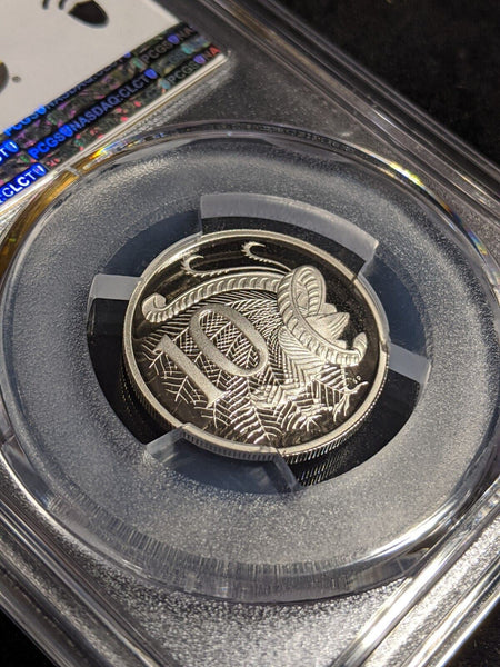2007 Proof Ten Cent 10c Australia PCGS PR69DCAM FDC UNC #2514