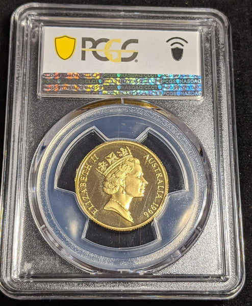 1996 Proof One Dollar $1 Parkes Australia PCGS PR69DCAM FDC UNC #2516