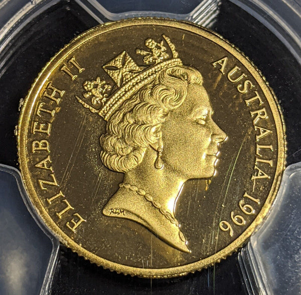 1996 Proof One Dollar $1 Parkes Australia PCGS PR69DCAM FDC UNC #2516