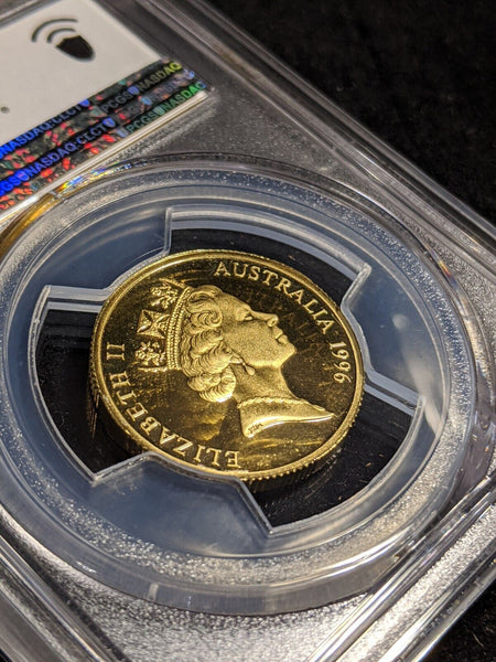 1996 Proof One Dollar $1 Parkes Australia PCGS PR69DCAM FDC UNC #2516