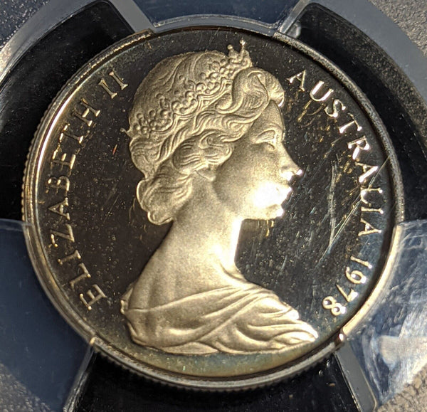 1978 Proof Five Cent 5c Australia PCGS PR68DCAM FDC UNC #2524