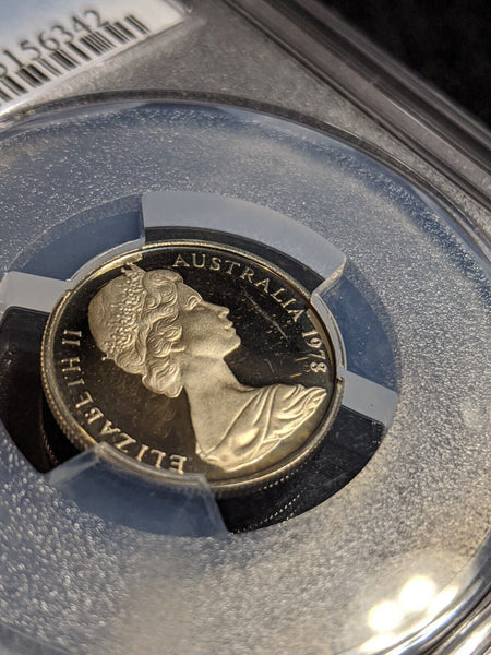1978 Proof Five Cent 5c Australia PCGS PR68DCAM FDC UNC #2524