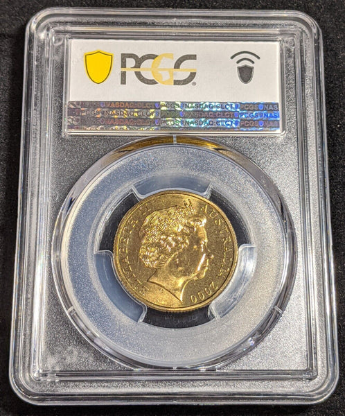 2000 One Dollar $1 Victoria Cross Australia PCGS MS68 FDC GEM UNC #2529