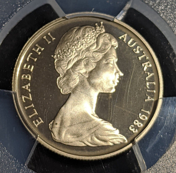 1983 Proof Five Cent 5c Australia PCGS PR69DCAM FDC UNC #2530
