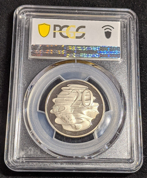 1996 Proof Twenty Cent 20c Australia PCGS PR69DCAM FDC UNC #2527